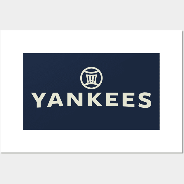 New York Yankees by Buck Tee Wall Art by Buck Tee